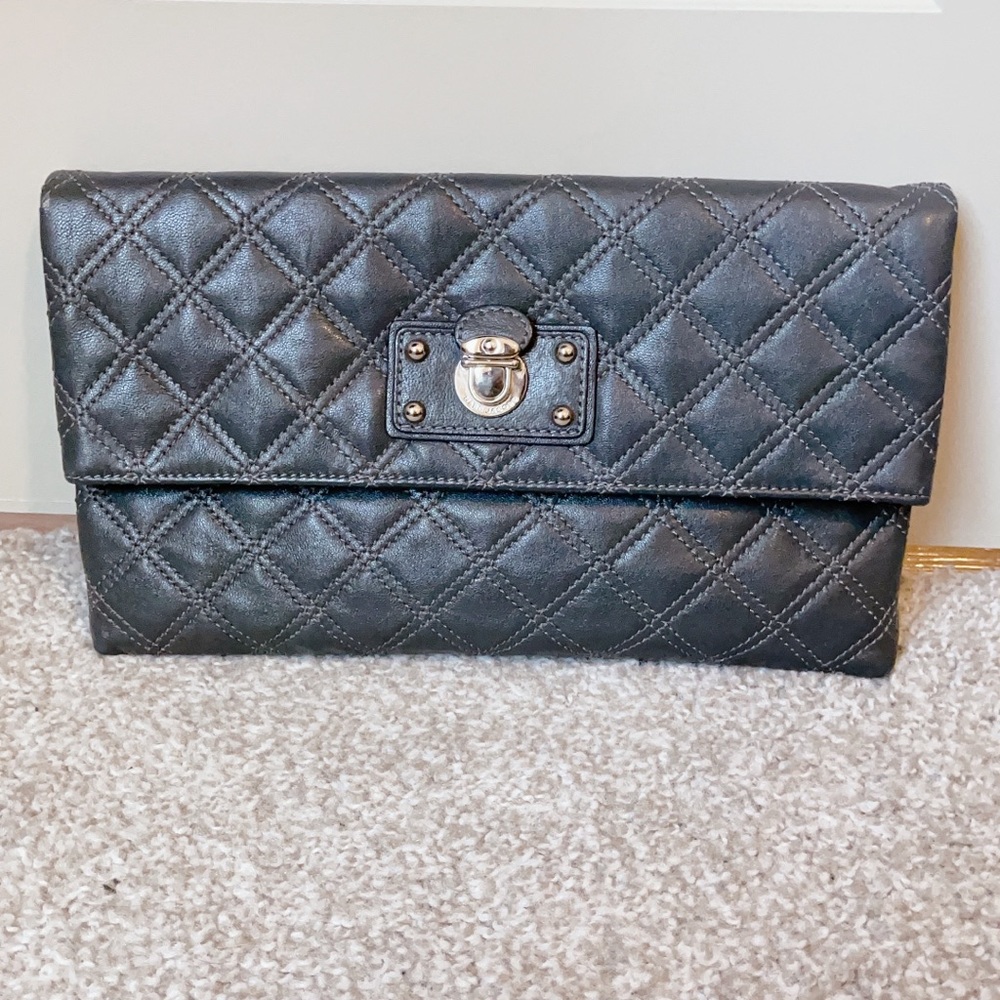 Used Marc Jacobs Gray Clutch authentic